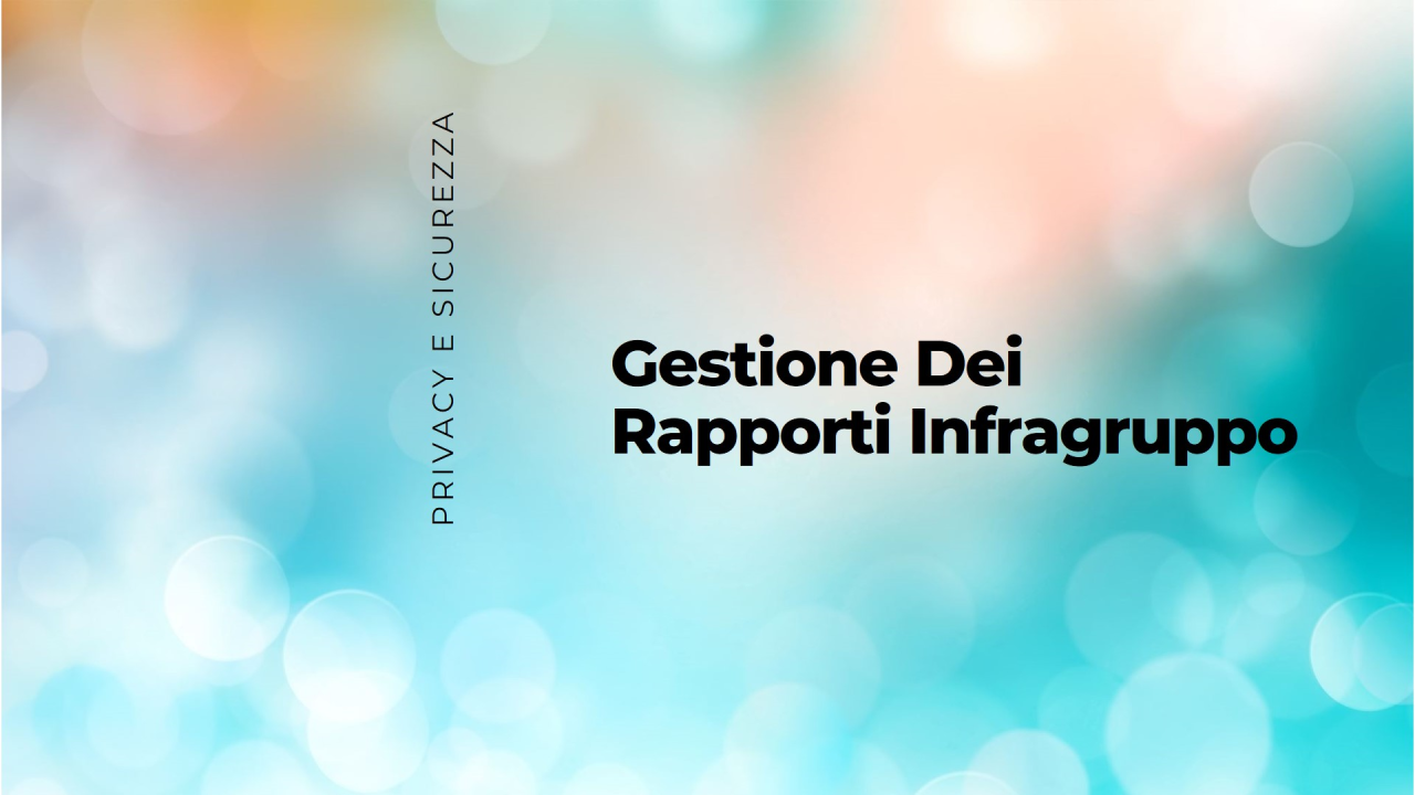Rapporti Infragruppo